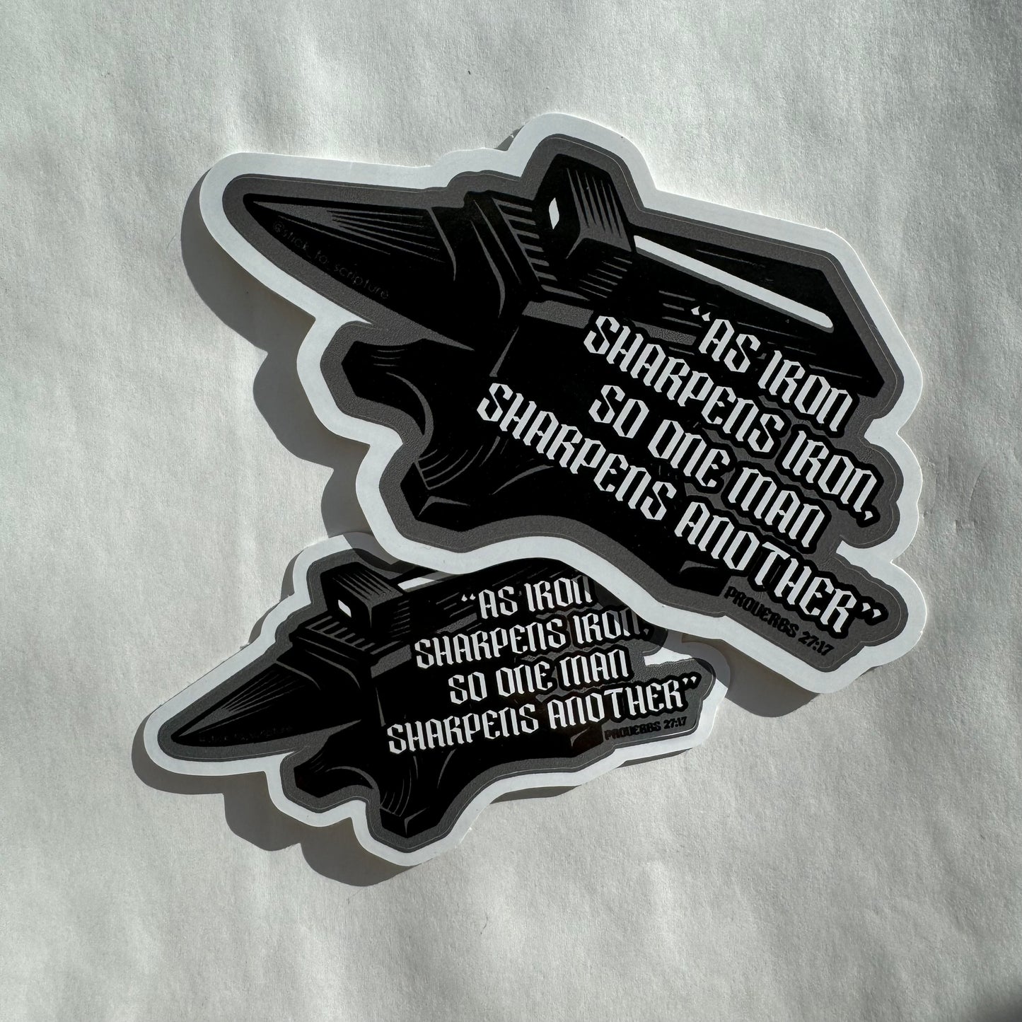 Iron Sharpens Iron - Proverbs 27:17