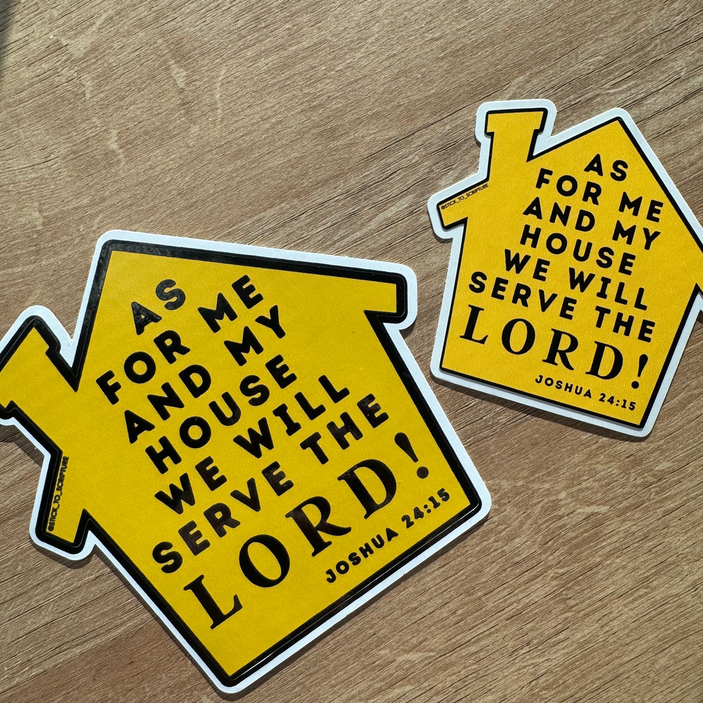 As For Me and My House - Joshua 24:15