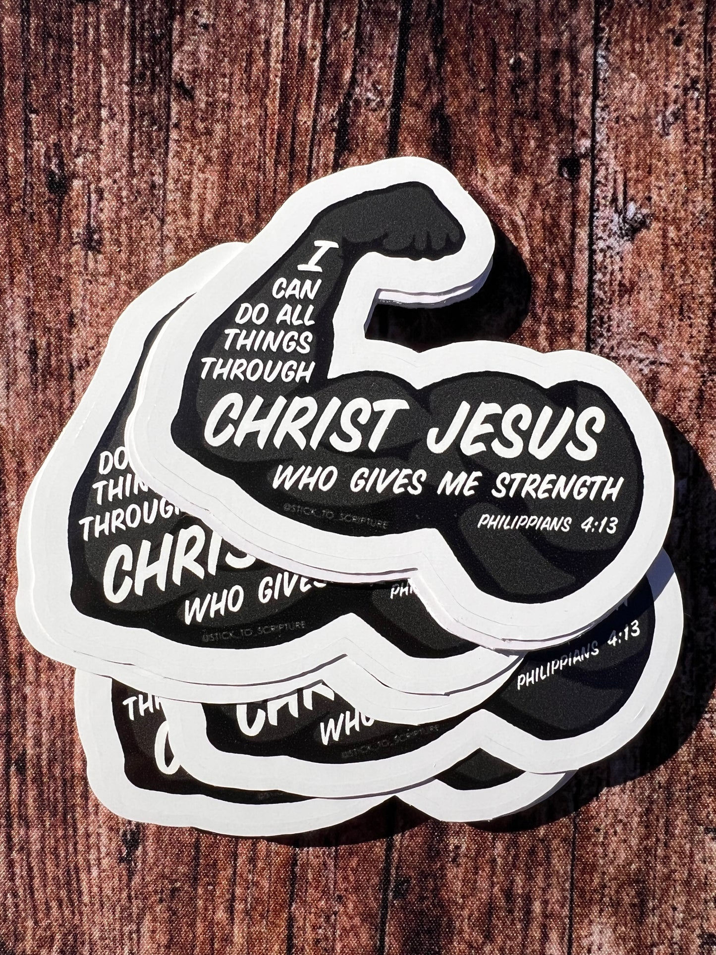 All Things - Philippians 4:13 - Sticker