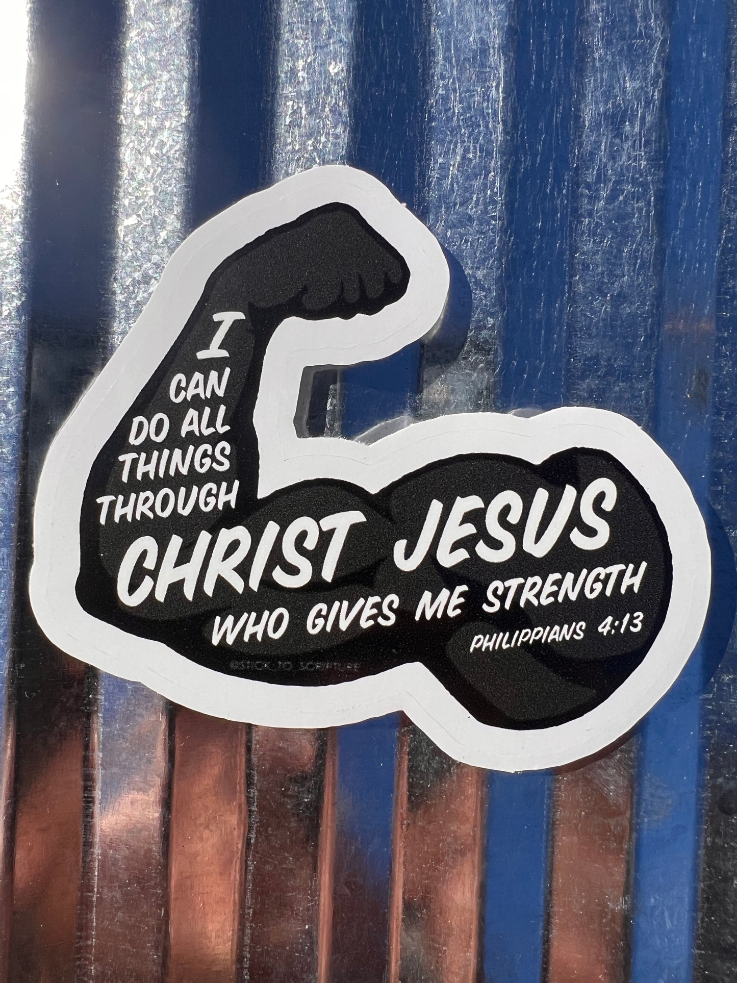 All Things - Philippians 4:13 - Sticker