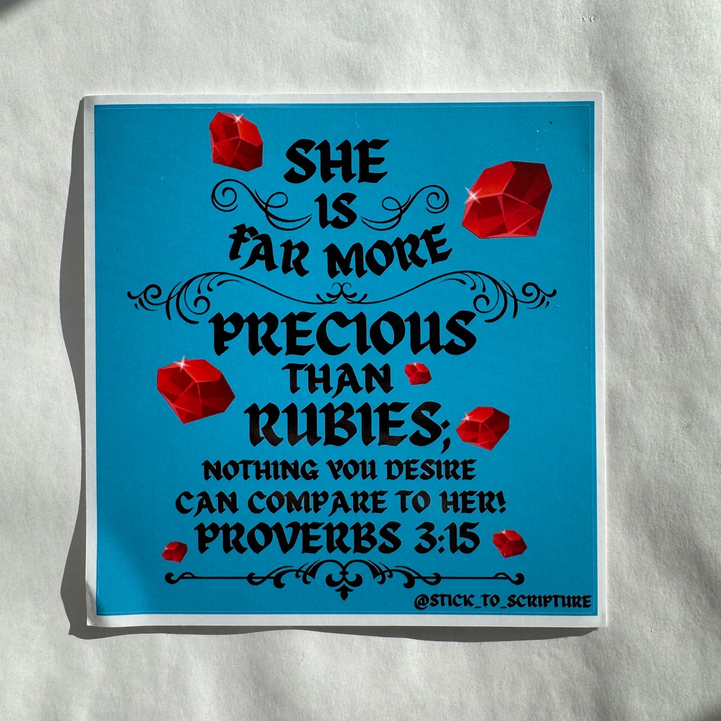 Wisdom - Proverbs 3:15